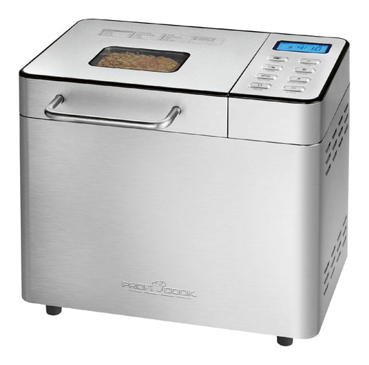 Macchina per pane ProfiCook con con timer funzionamento automatico rosso
