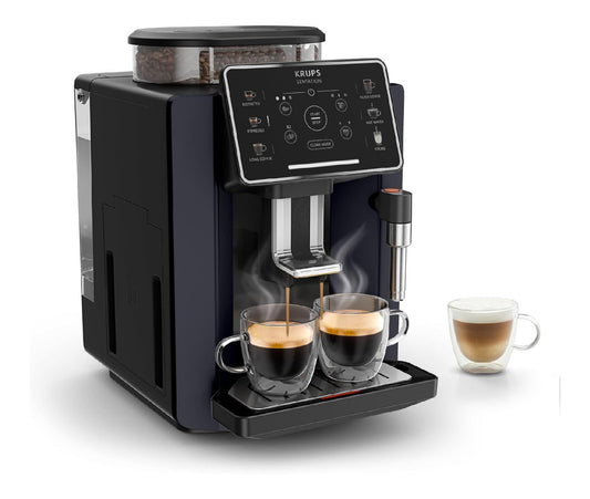 Sensation, Macchina Caffe Chicchi, Nero, con comandi touch funzionamento automatico nero