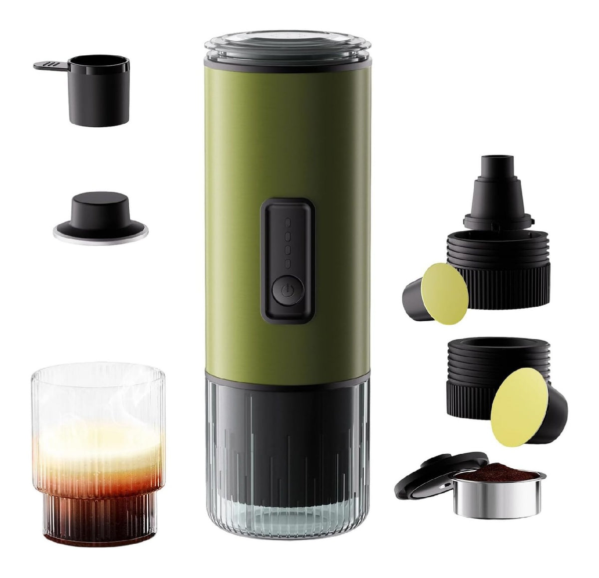 Portatile macchina espresso argento