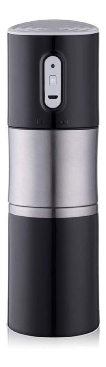 Caffettiera Viaggio, Macchina per caffe portatile in acciaio inox nero
