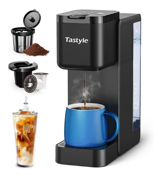 Macchina espresso rosso formato compatto