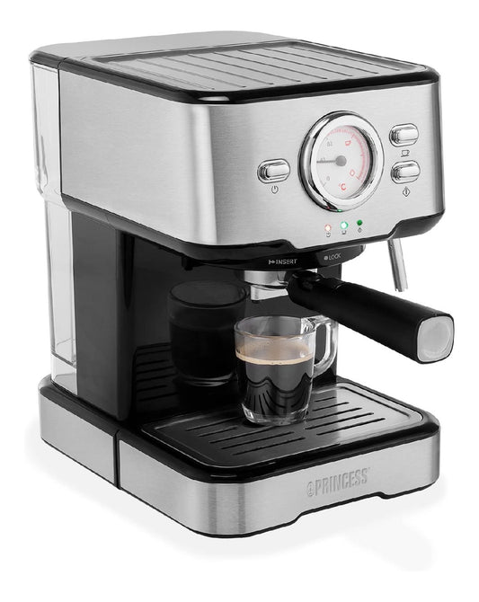 Princess Macchina per Caffe Espresso funzione vapore nero