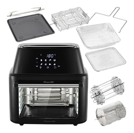 Friggitrice ad aria 16 L digitale nero