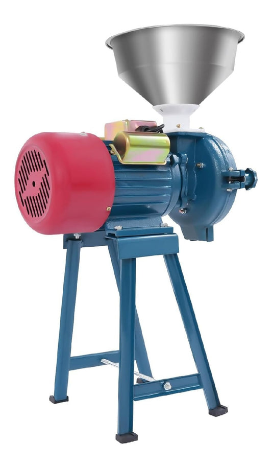 Macinini Macinino elettrico cereali, imbuto, supporto