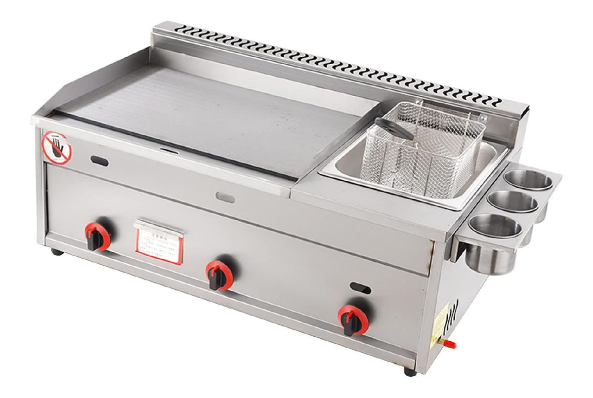In acciaio inox friggitrice da cucina argento