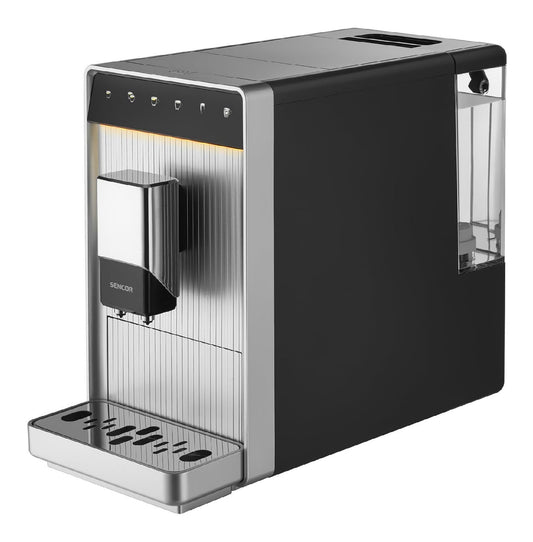Sistema per preparazione caffe rosso con comandi touch componenti lavabili