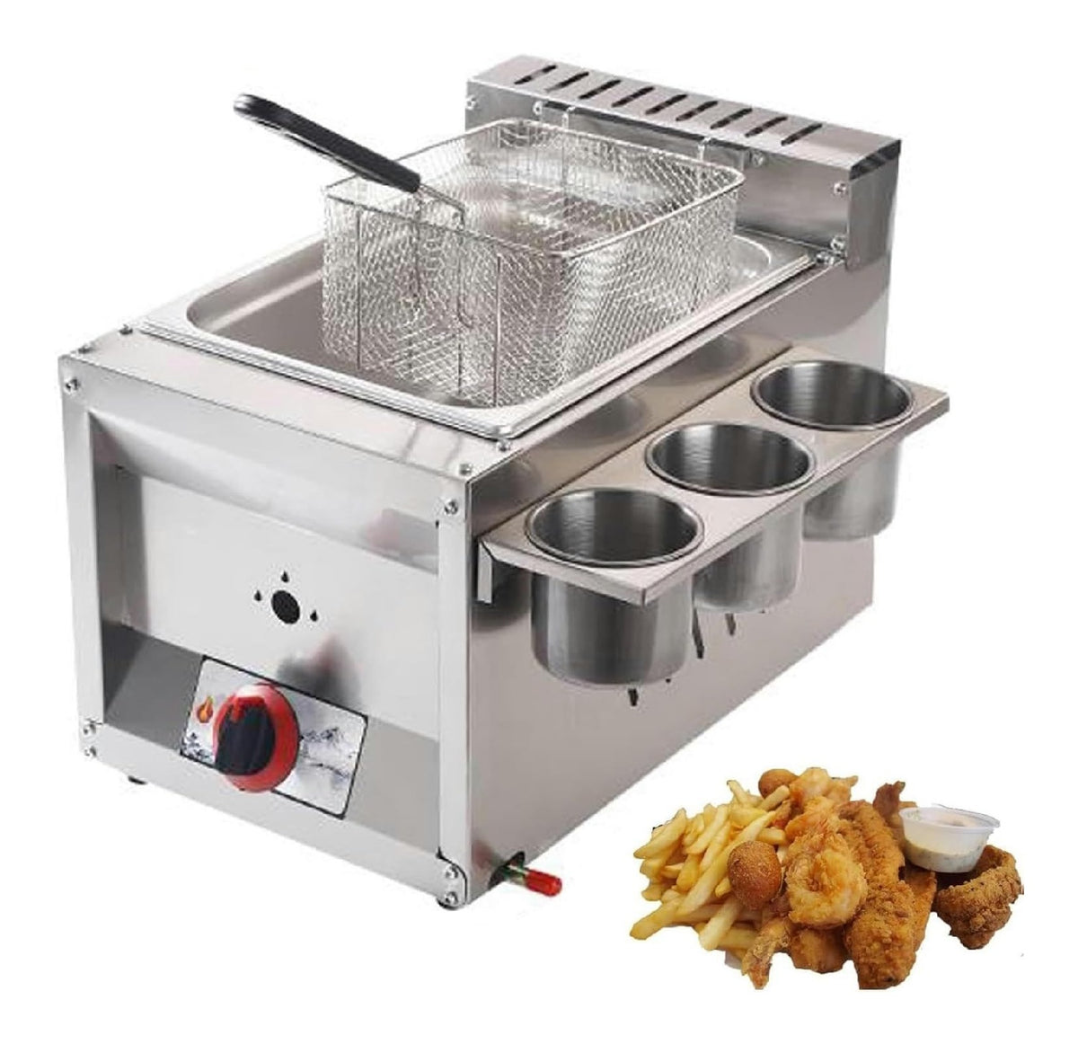 Friggitrice elettrica Cestello Friggitrice Commerciale Friggitrice Commerciale