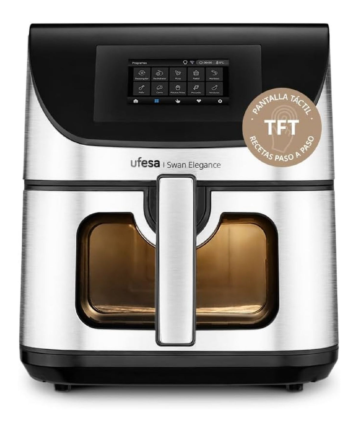 Friggitrice ad aria 7.5 L digitale nero