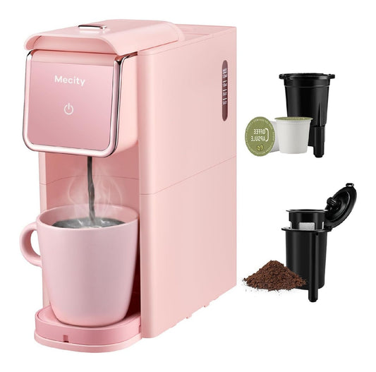 Con comandi touch macchina espresso funzionamento automatico rosa