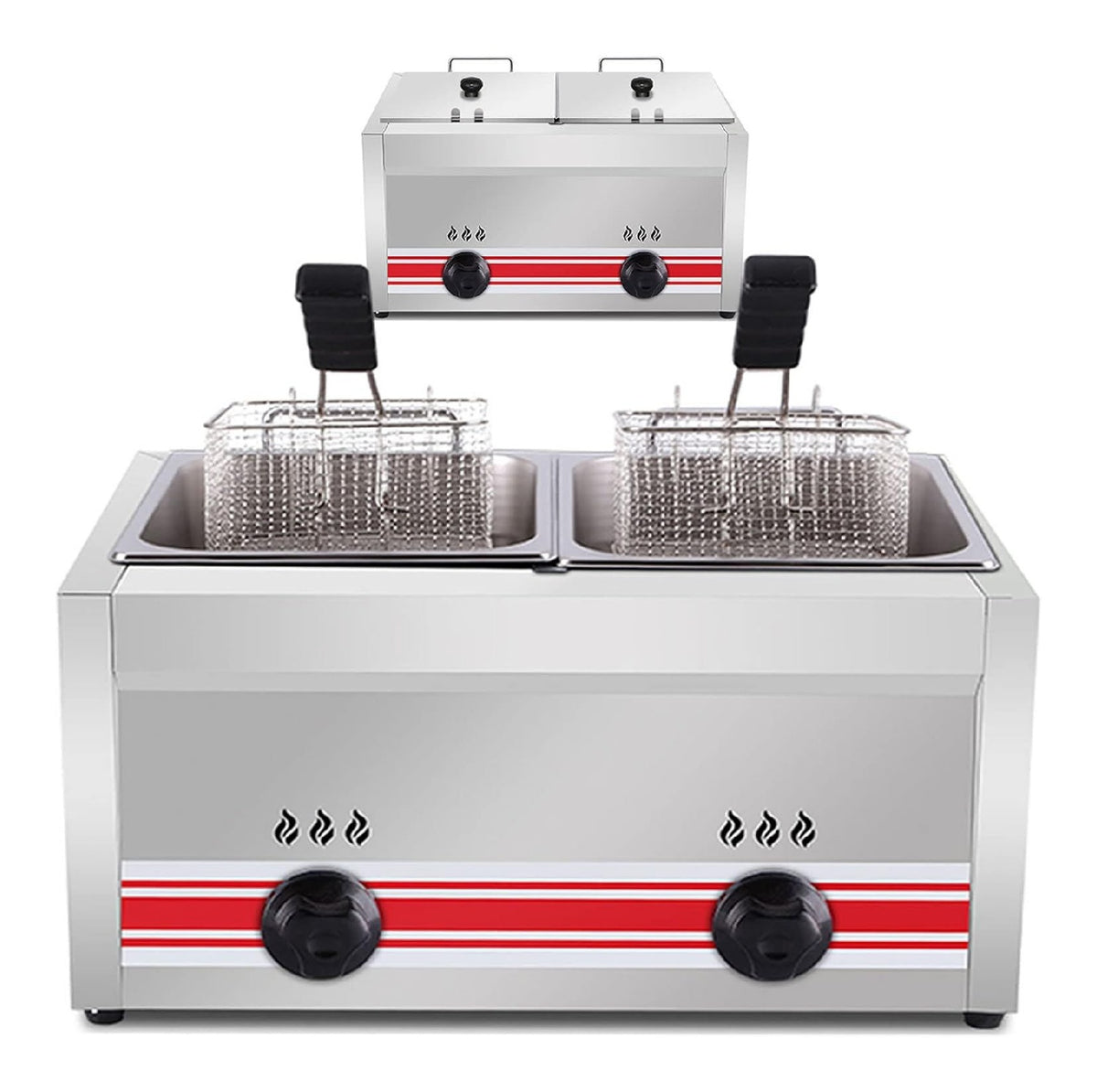 Sistema per frittura Generic Friggitrice Grande capacita cestelli