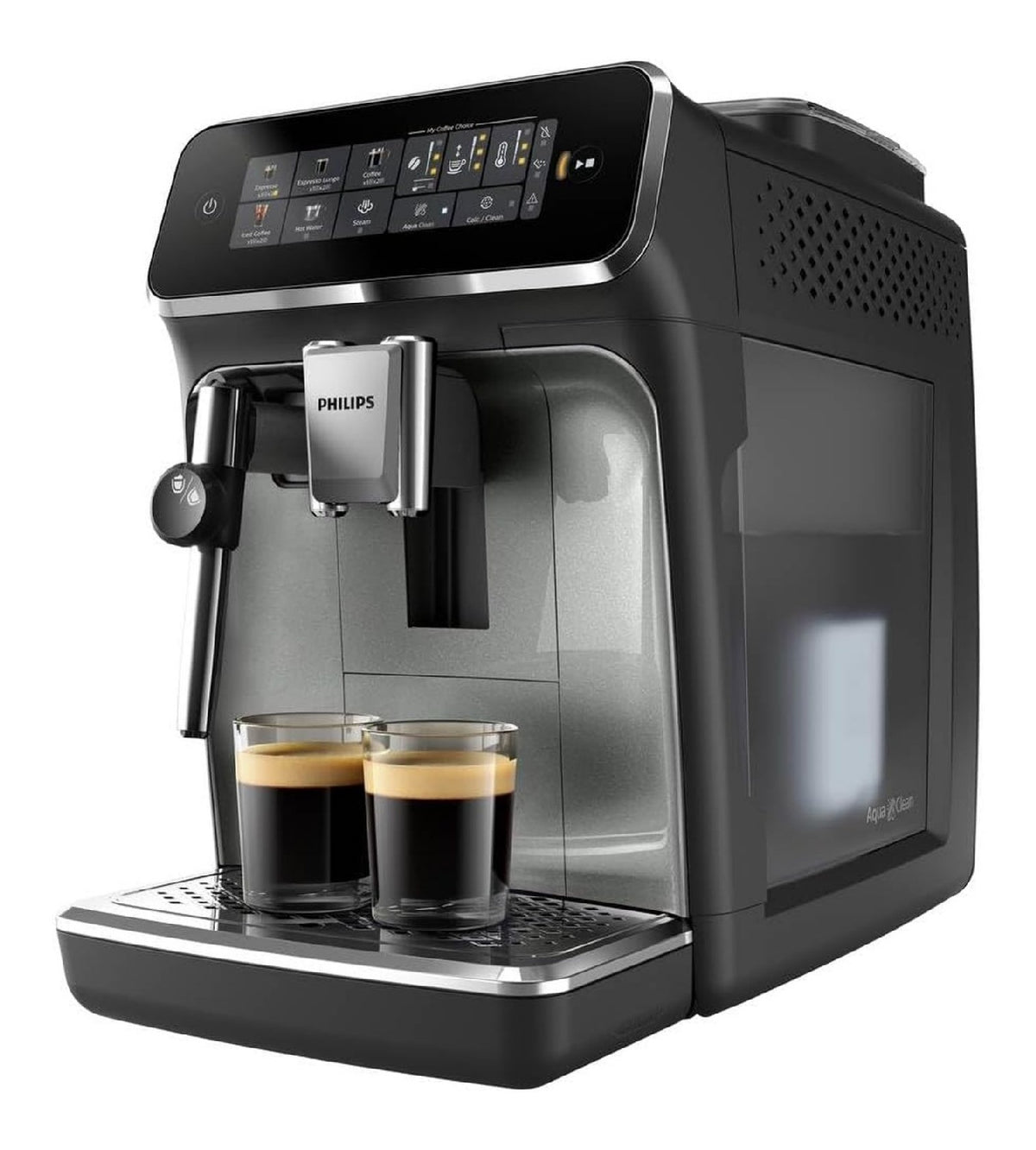 Coffeemachine Home Series black Schwarz funzionamento automatico funzione vapore nero