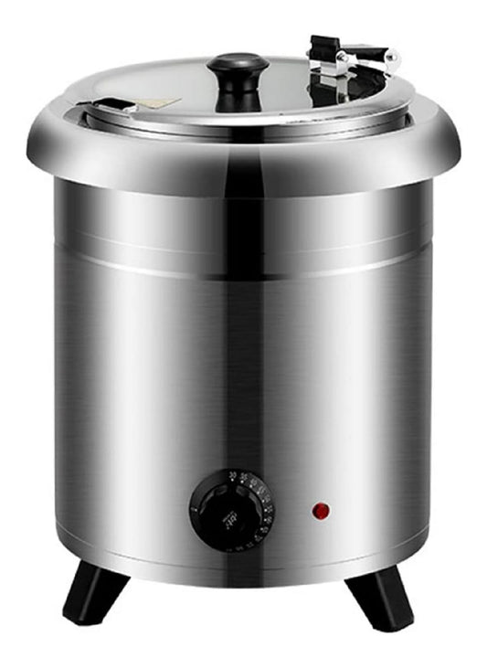 Bollitore elettrico 10 L in acciaio inox argento