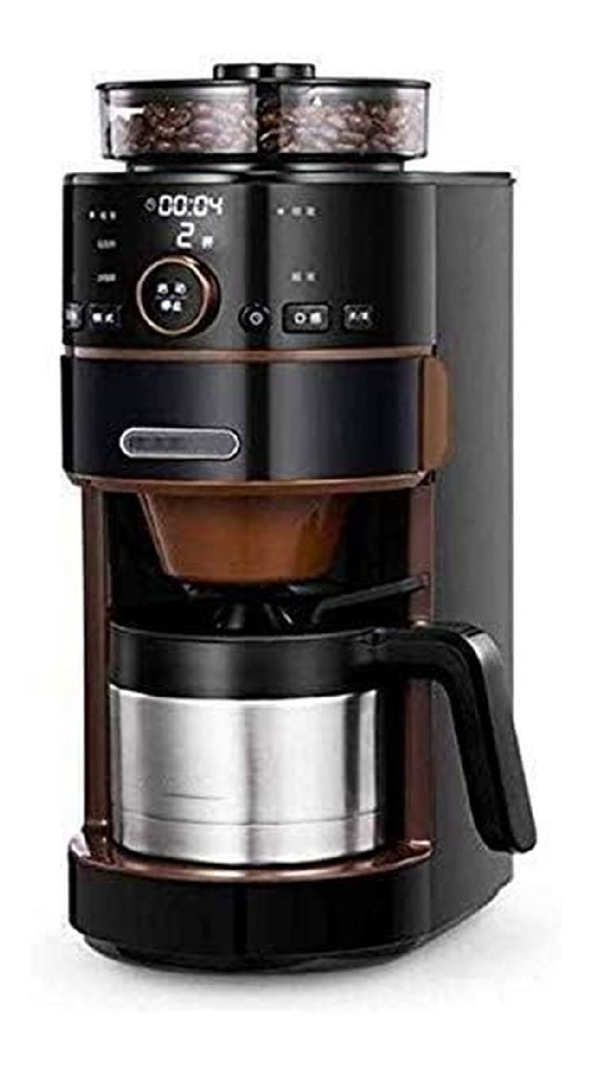 Macchina espresso con programmi automatici funzionamento automatico nero con display
