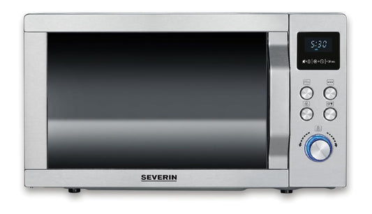 Forno a microonde con comandi touch funzionamento automatico argento