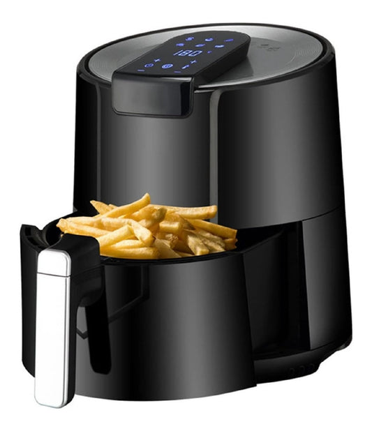 Friggitrice ad aria digitale con comandi touch rame funzionamento automatico