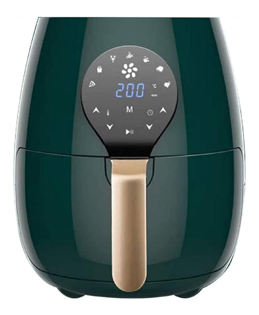 Forno elettrico compatto con comandi touch portatile verde