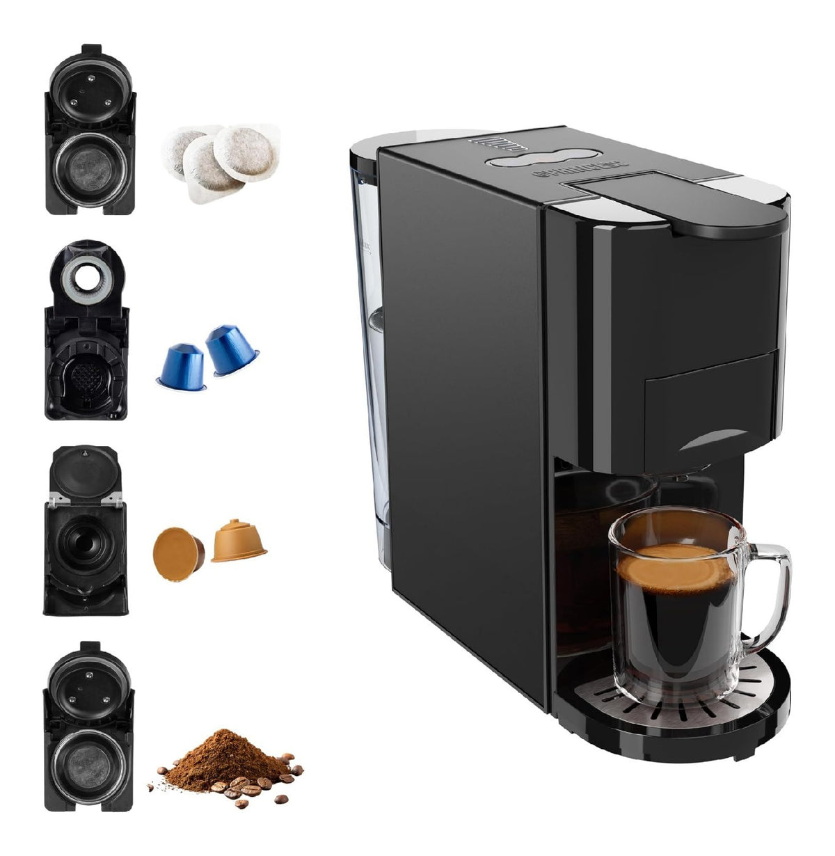 Macchina da caffe Princess Macchina caffe multi-capsula, pompa