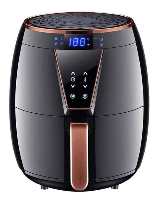 Friggitrice da cucina funzionamento automatico digitale rosso