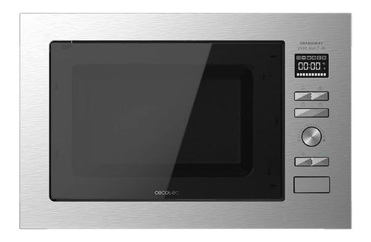 Digitale forno a microonde con timer nero