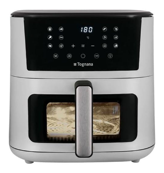 Friggitrice ad aria digitale con programmi automatici nero 10 L