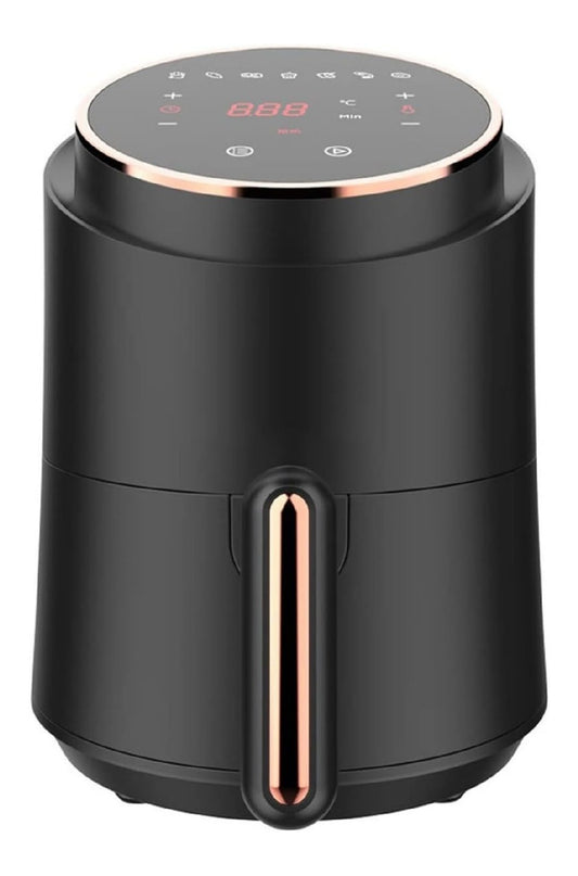 Friggitrice ad aria con comandi touch funzionamento automatico rosso funzionamento automatico