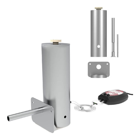 Tostapane in acciaio inox argento Browin Generatore fumo pompa