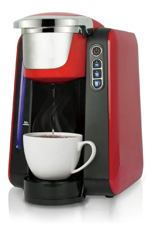 Macchine da caffe americano con programmi automatici portatile rosso