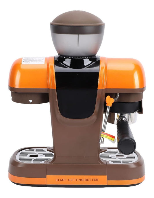 Macinacaffe da cucina con macinacaffe con comandi touch nero