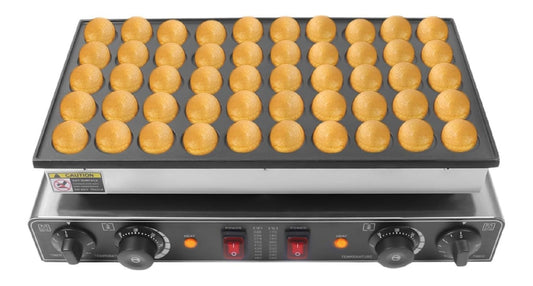 Macchina Per Pancake Elettrica Piastra con timer rosso