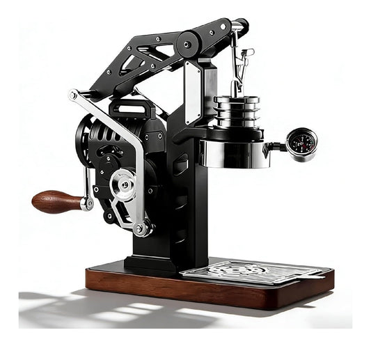 Macchina da caffe in acciaio inox rame
