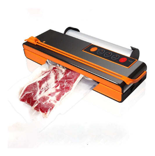 Macchina Sottovuoto per Alimenti, Macchina con comandi touch funzionamento automatico rosso