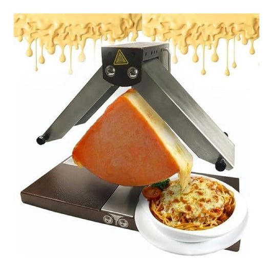 Formaggio Melter Macchina Elettrica Commerciale doppia zona nero
